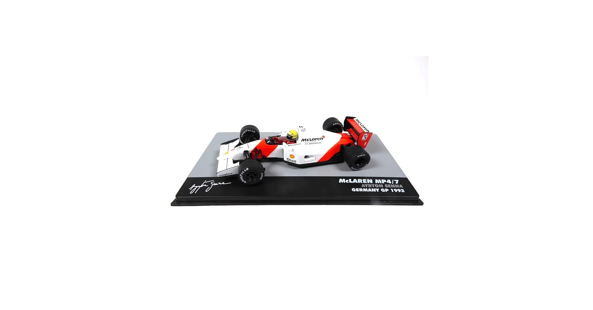 ミニカー McLarenMP4/7-Honda V12 1992 Ayrton Senna No6 Mclaren Mp4/7-Honda V12 1992 Ayrton Senna | eBay